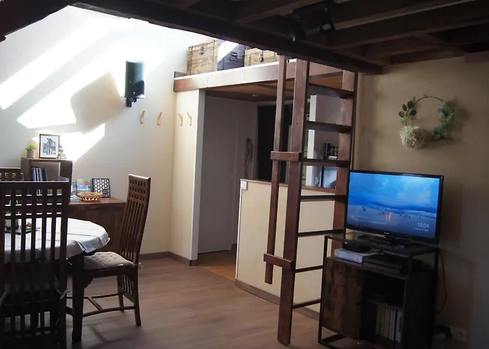 Le Perchoir De St-antoine - Centre Historique D'honfleur Avec Vue Sur Le Port, Jeux, Prime, Vinyles 公寓 翁弗勒尔